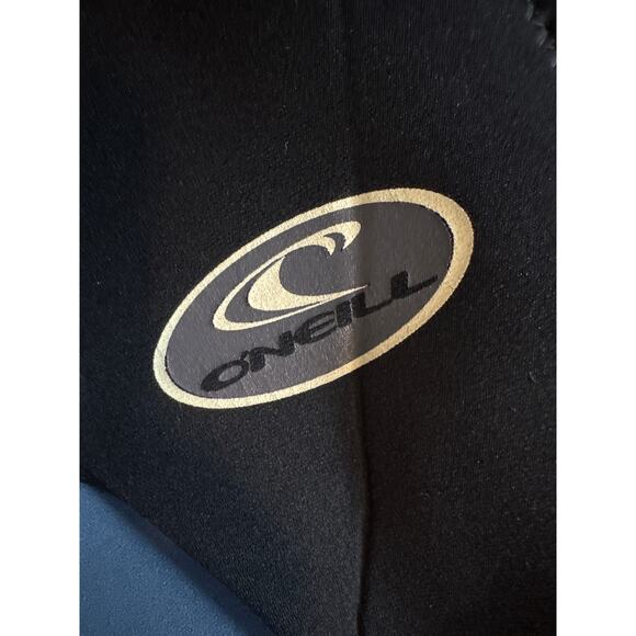 Oneill Front Zip Sleeveless Full Wetsuit Wet Suit Womens 8 Black Blue Surf Gear - Picture 5 of 7